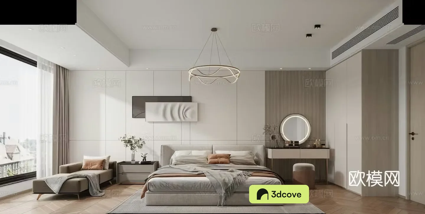 Modern bedroom