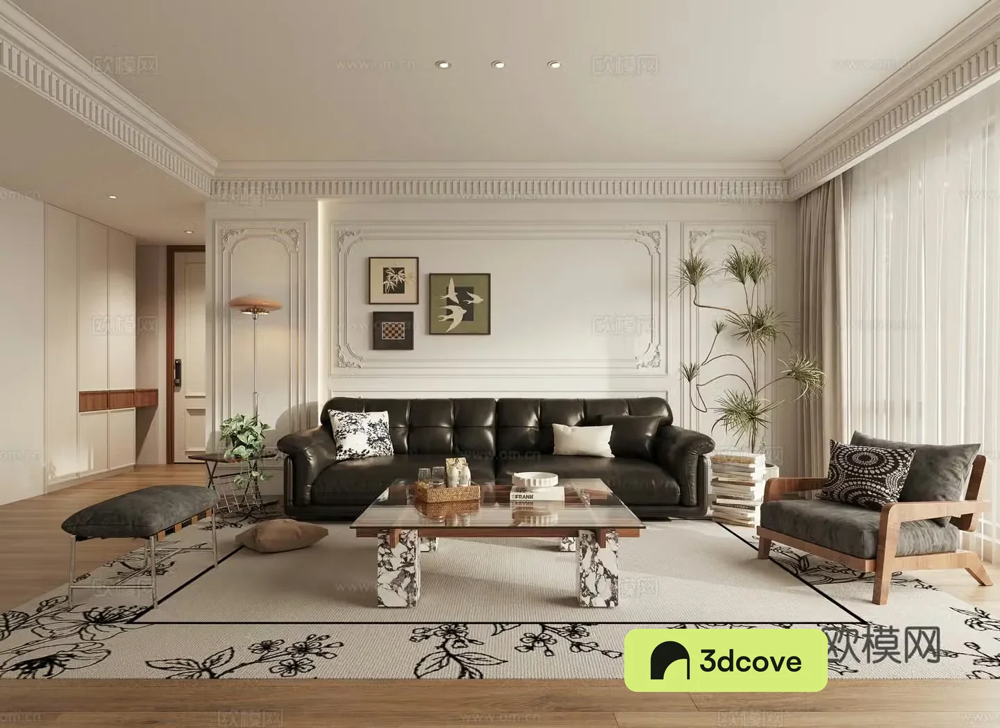 French living room