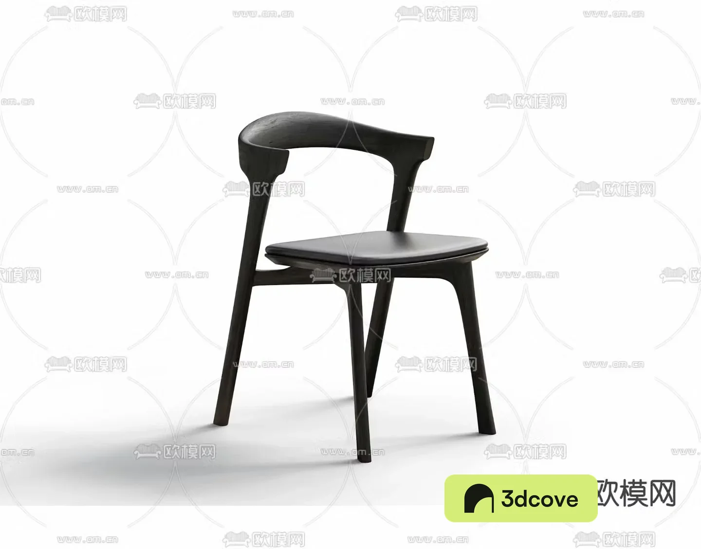 Italian minimalist chair dining chair
