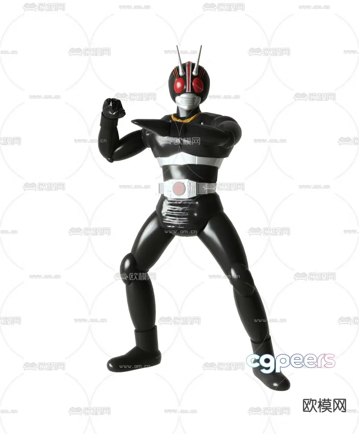 Kamen Rider Toys Figures Doll Ornaments 3D Model
