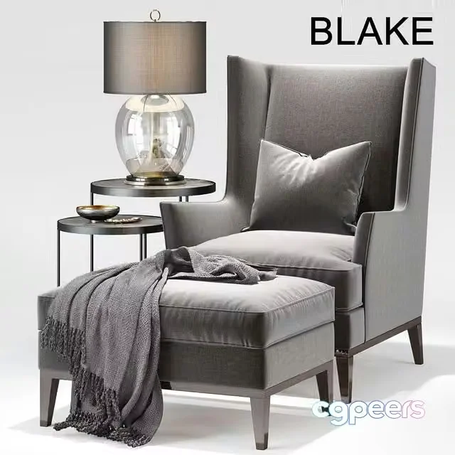 3ds Max Free – TheSofa & ChairCompany Occasional Chair