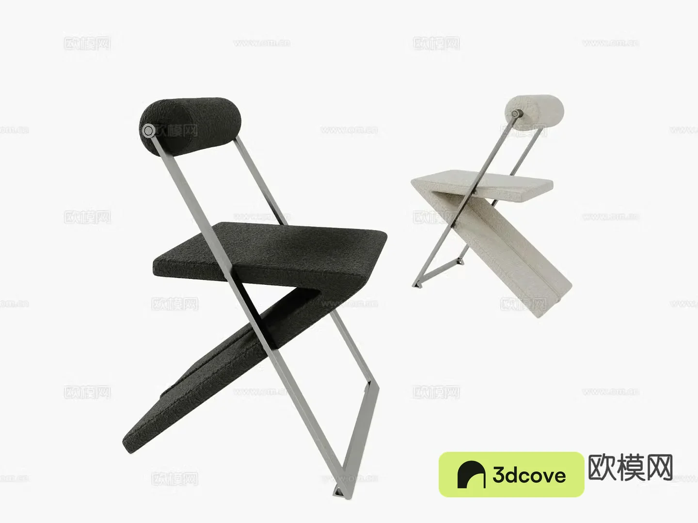 Modern single chair dining chair