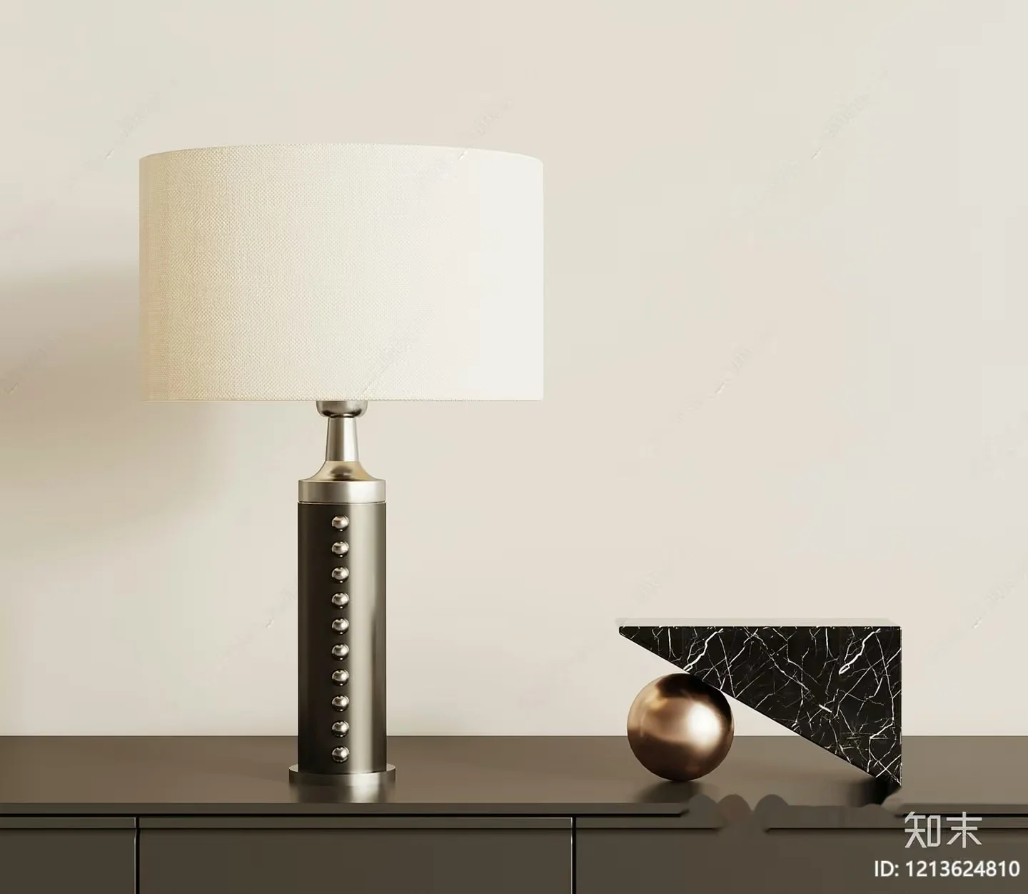 Modern Table Lamp 3D Model – 6920 – VRAY Render