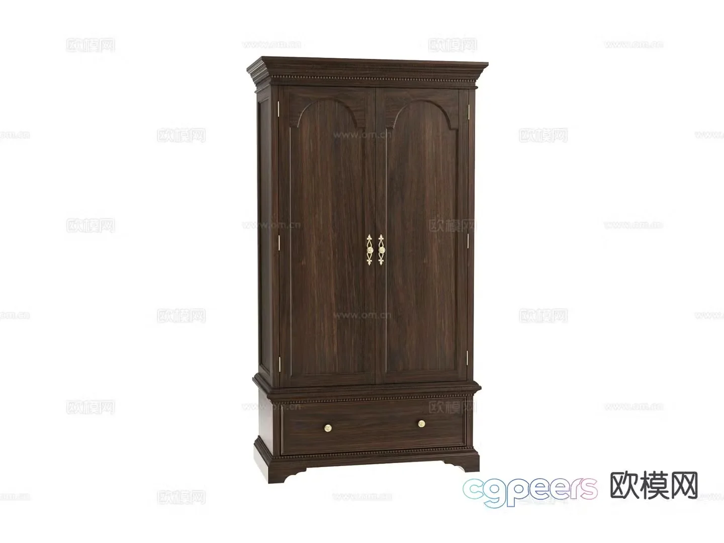 American wardrobe wardrobe 3d model