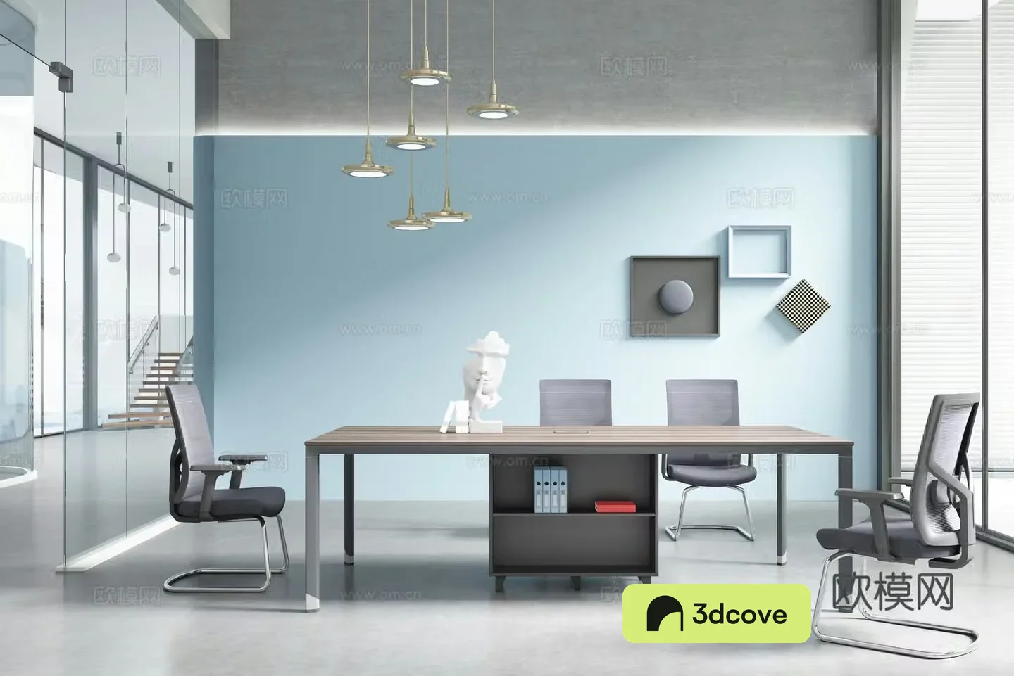 Working office space office area