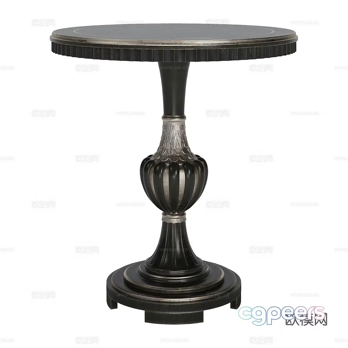 American round 3D model