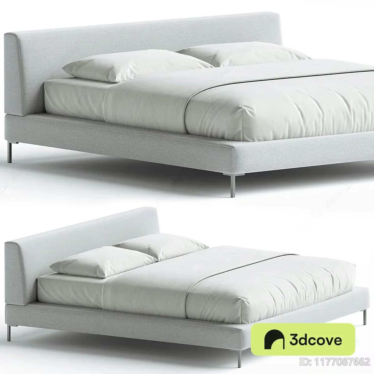 Modern Minimalist Bed
