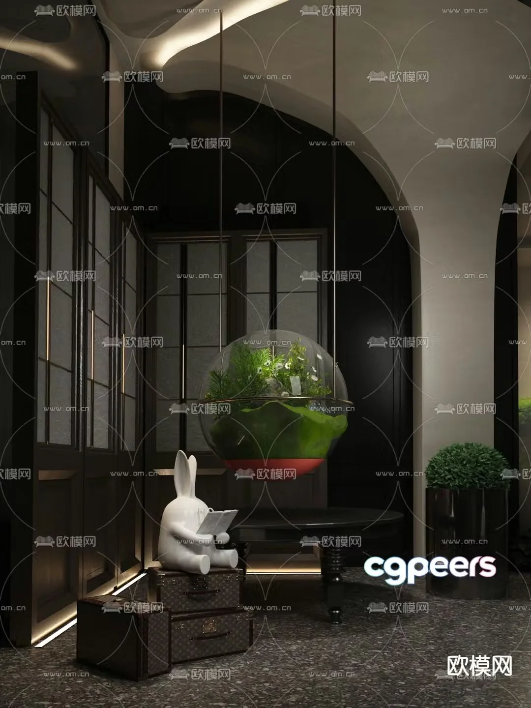 ENJOYDESIGN art installation 3d model