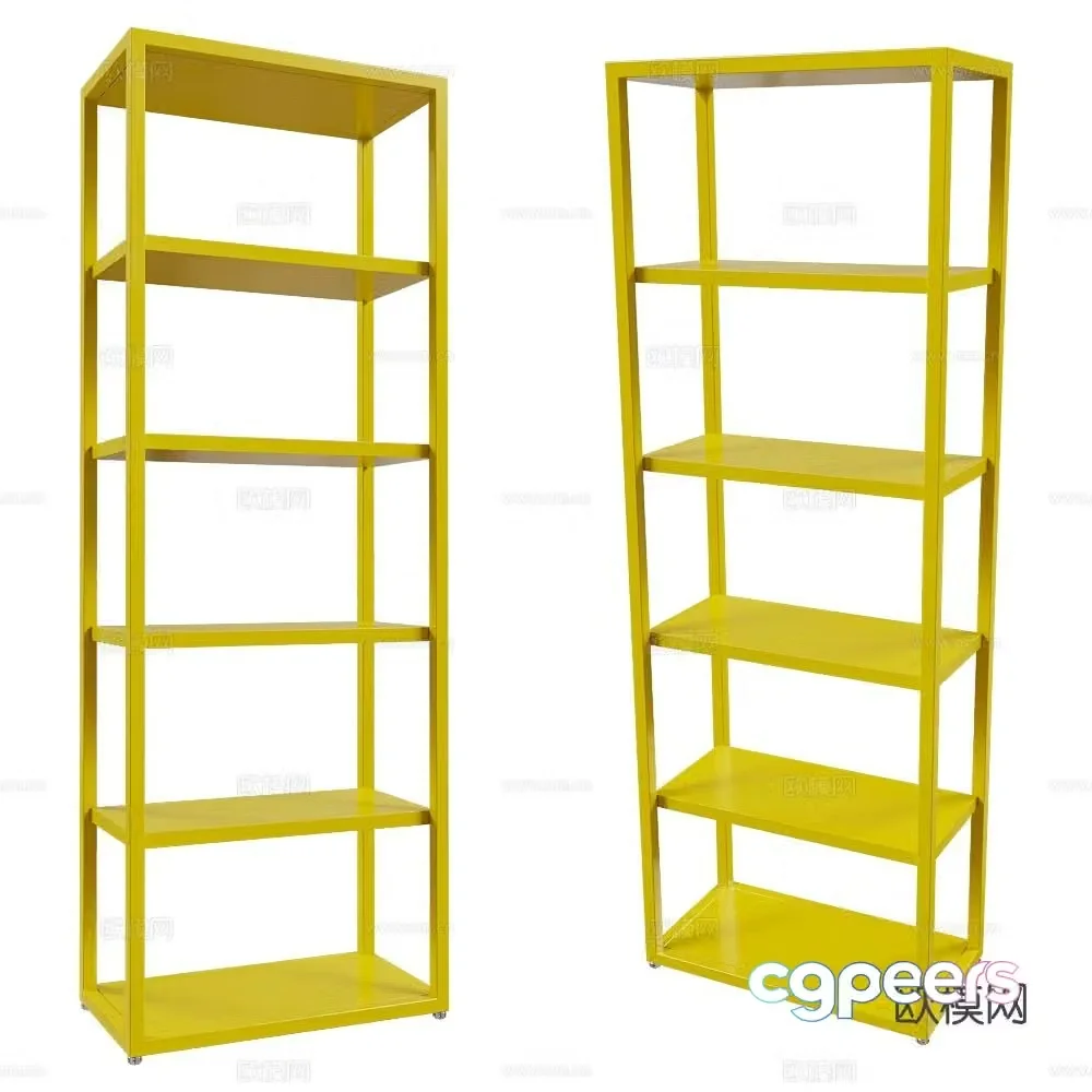 Desalto modern decorative rack storage rack 3d model