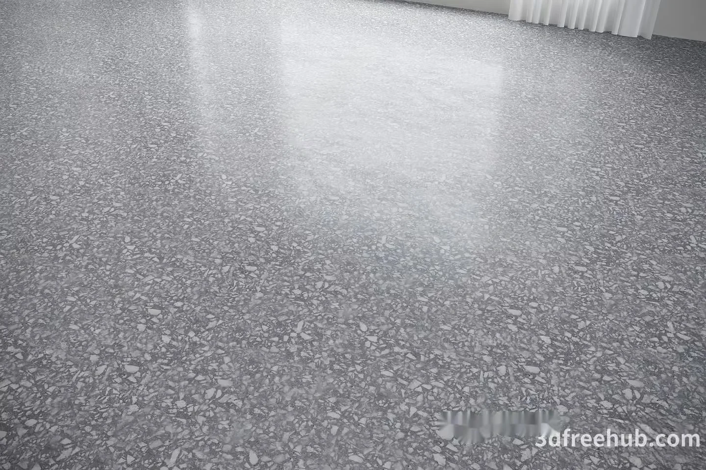 Gray Speckled Floor 3D Model – 19663 – VRAY Render