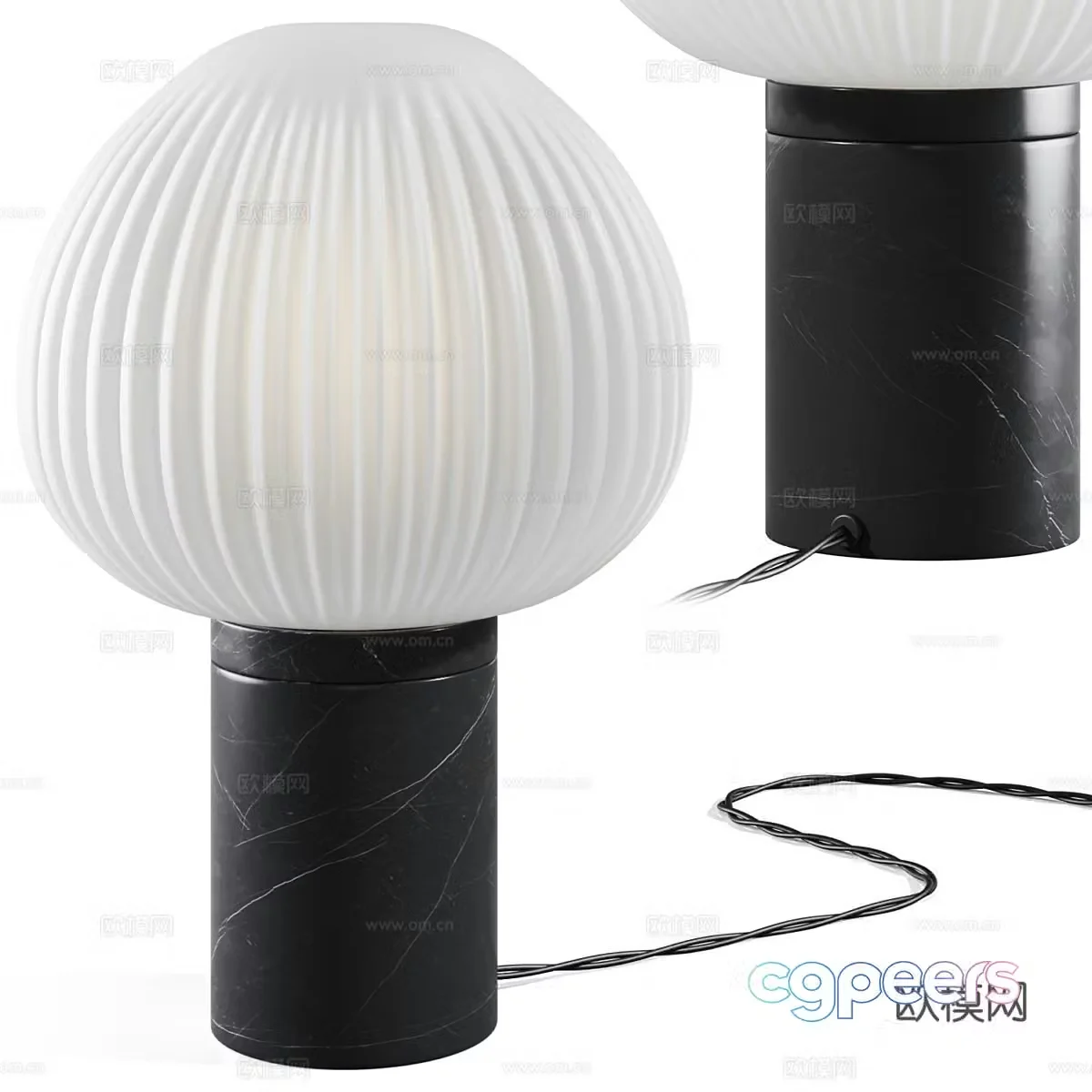Table lamp 3d model