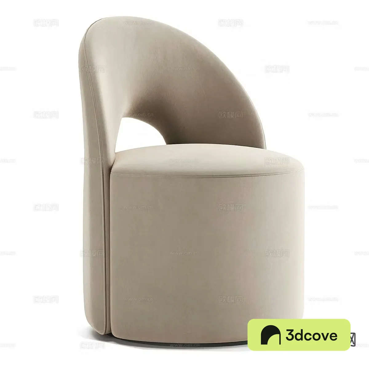 Simple sofa stool