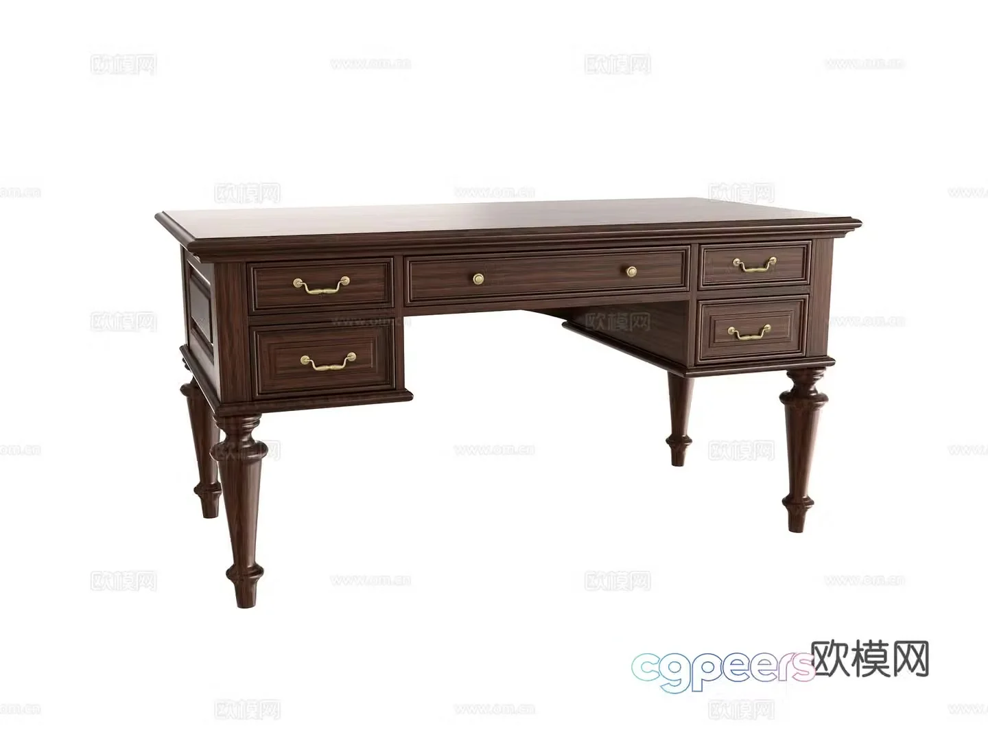 desk 3d model