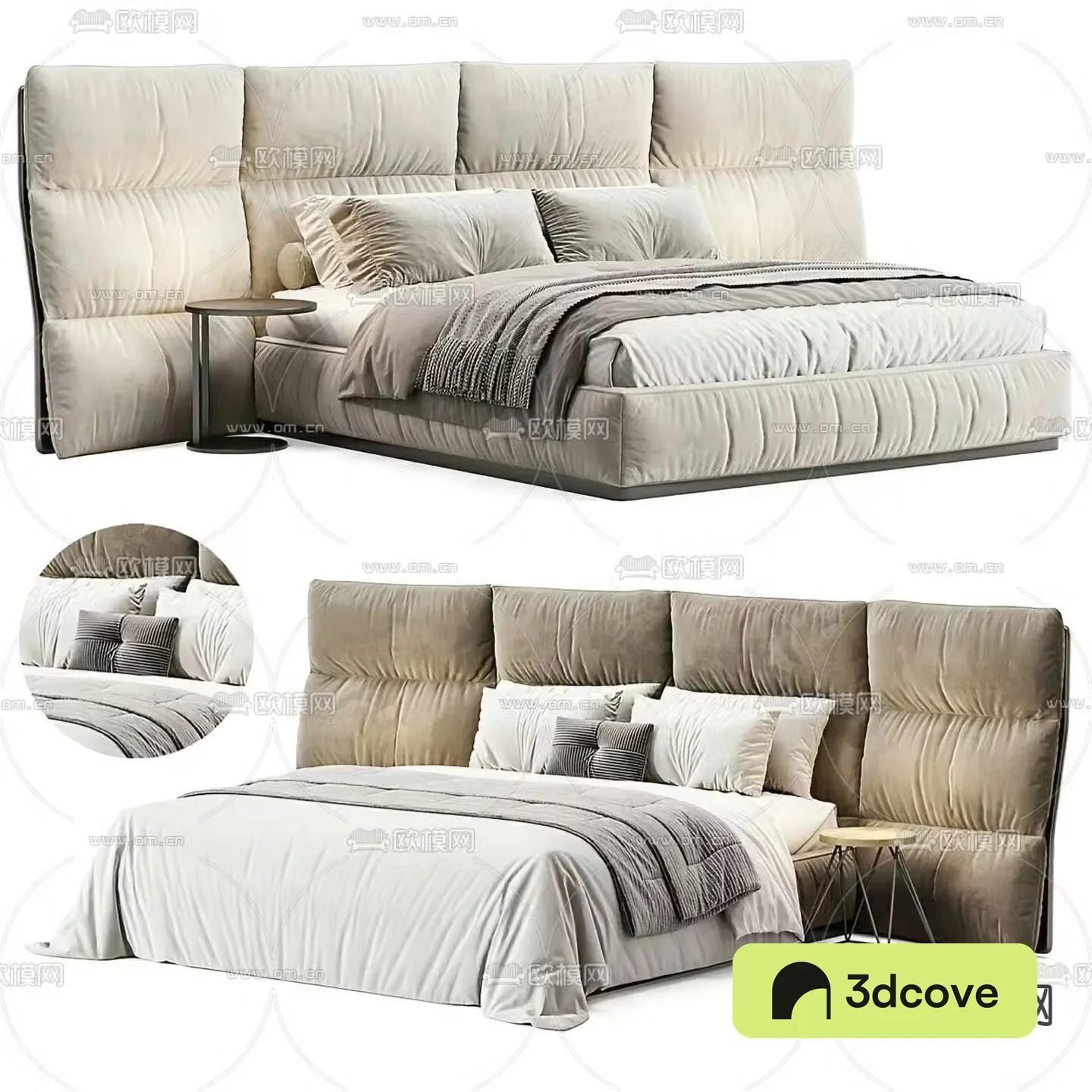 by Visionnaire double bed
