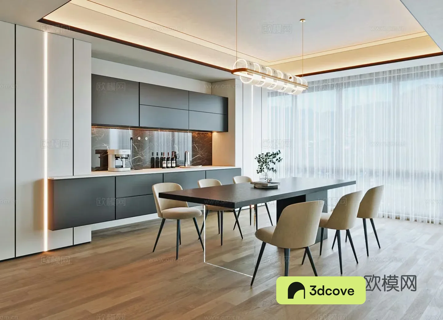 Modern Italian restaurant