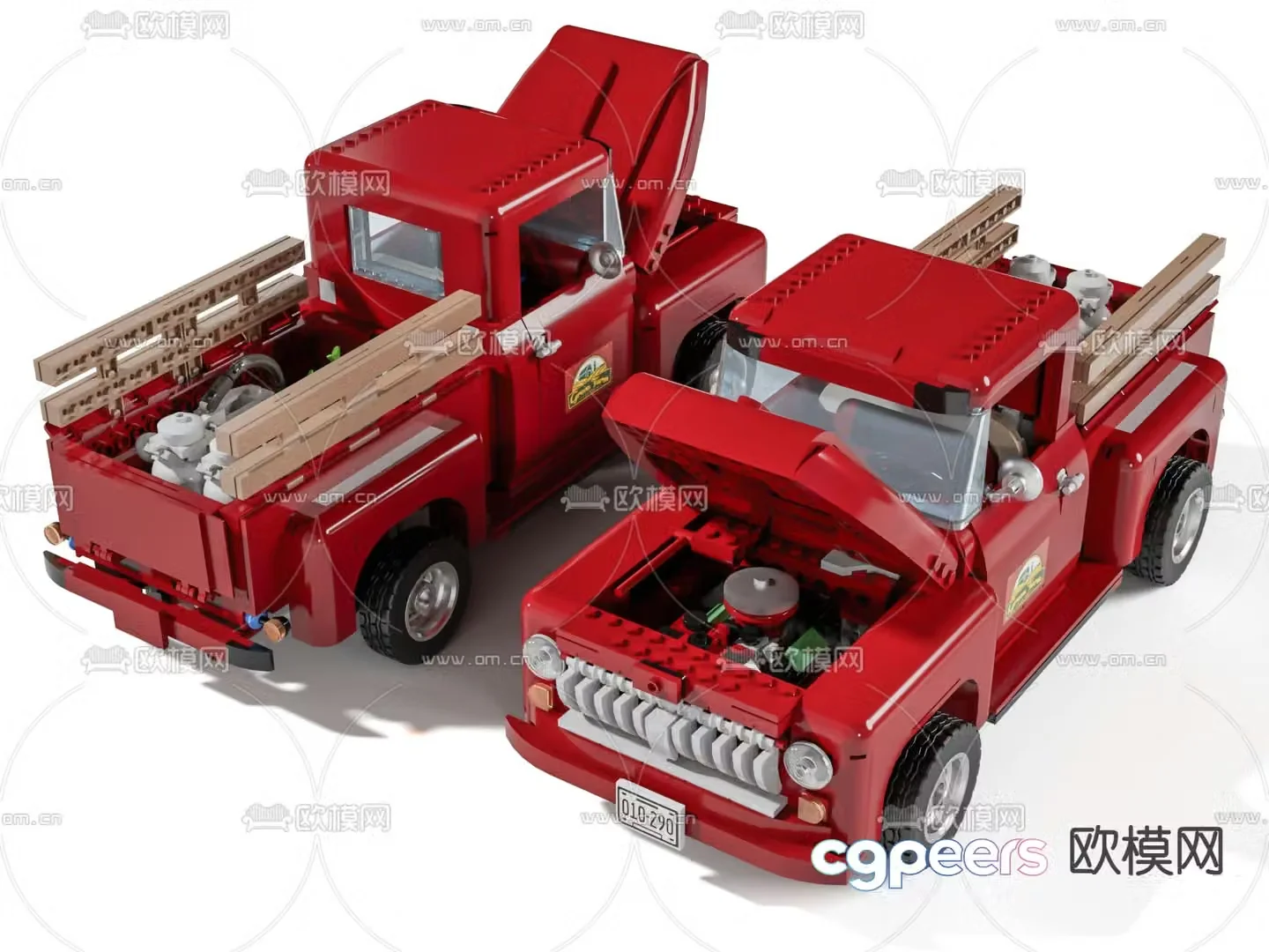 toy car cartoon car 3d model