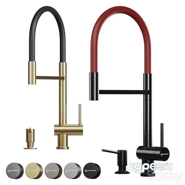 3ds Max Free – Omoikiri Kanto-2. Kitchen faucet