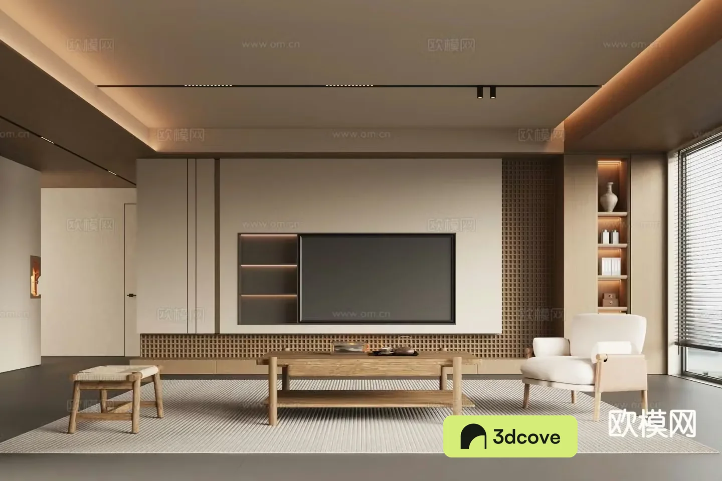 New Chinese Song style living room
