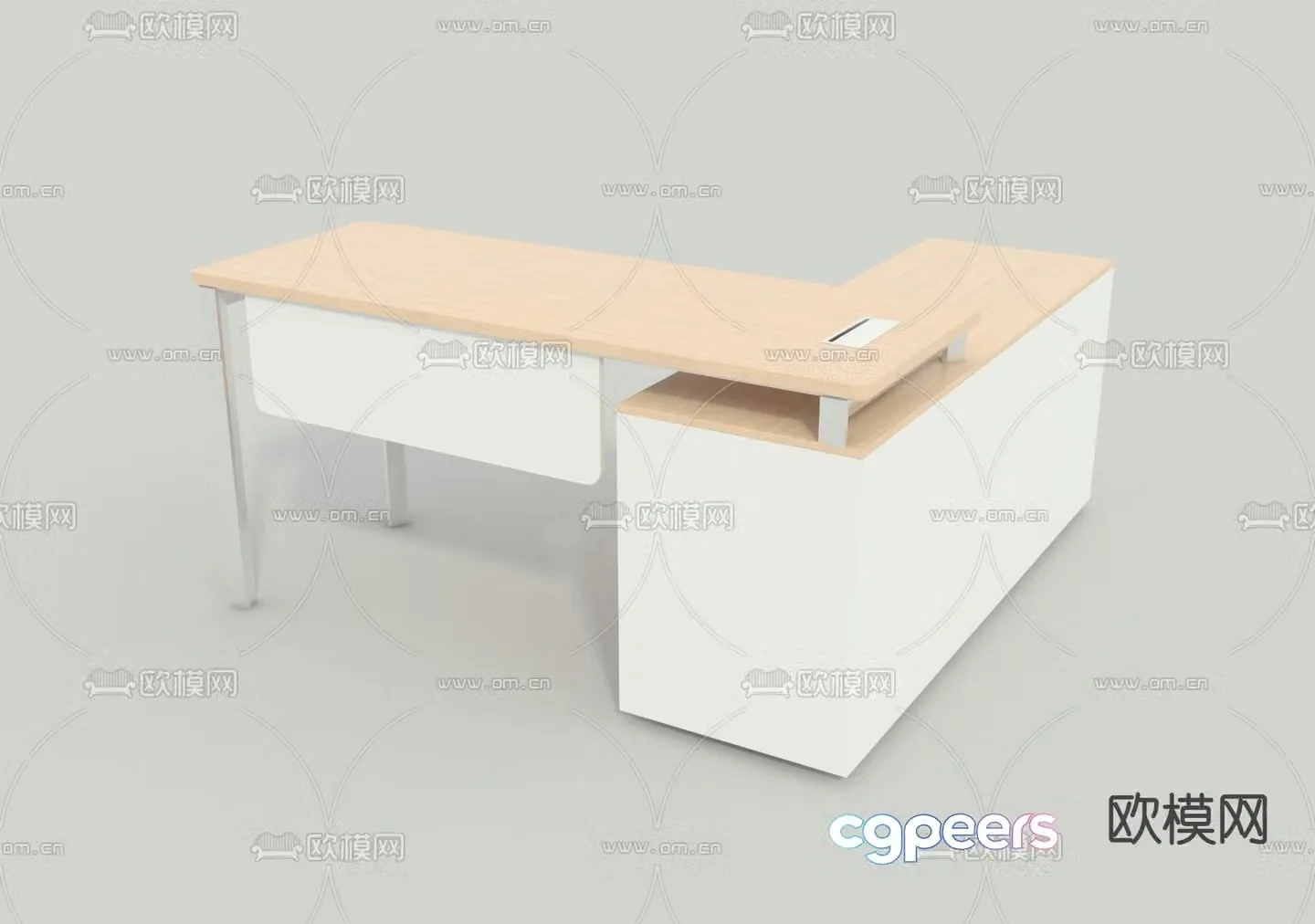 Executive desk executive desk 3d model