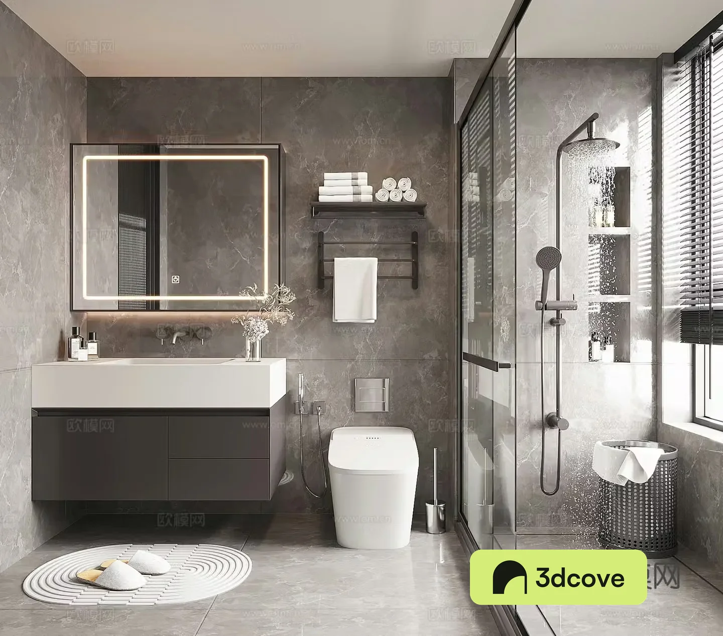 Modern bathroom