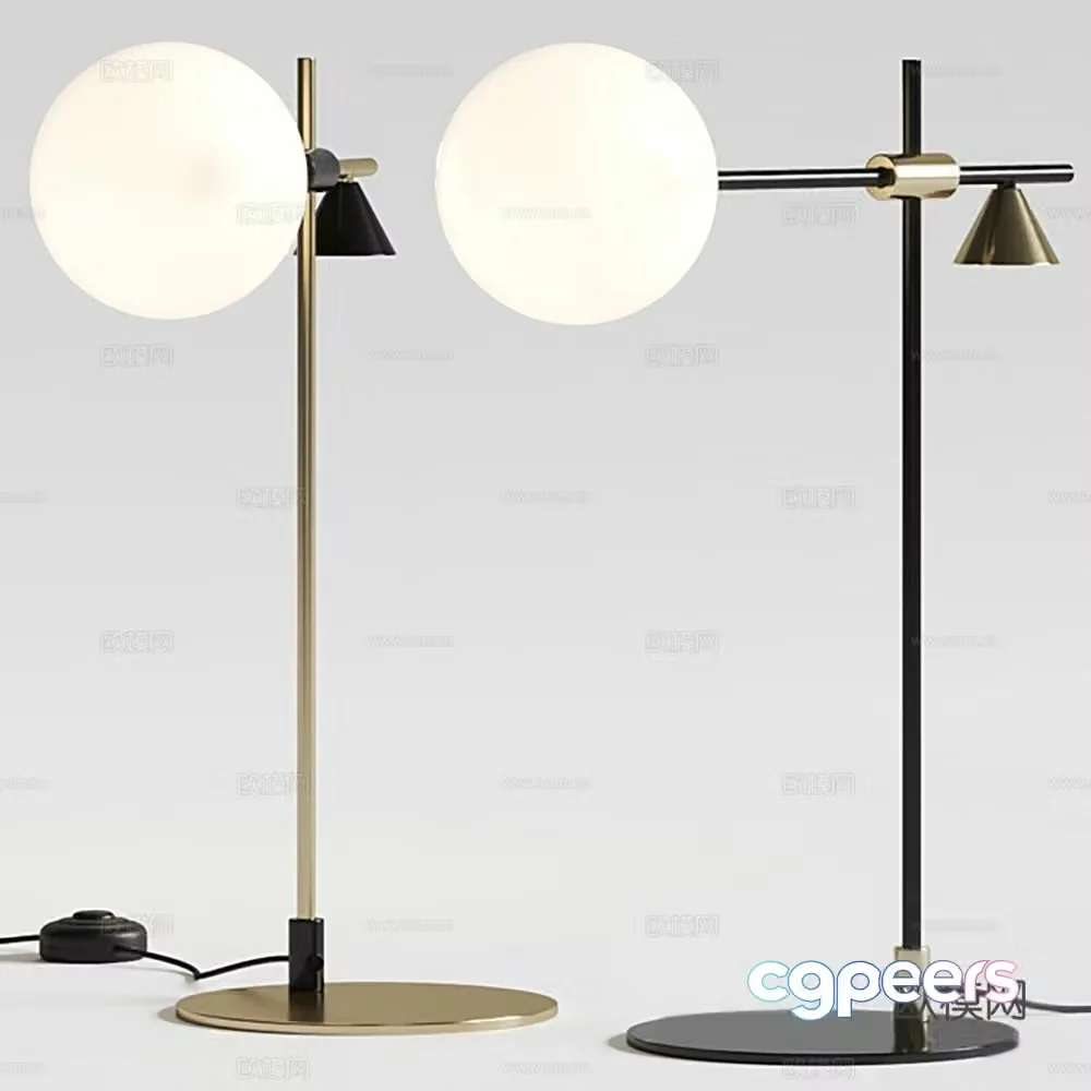desk lamp 3d model