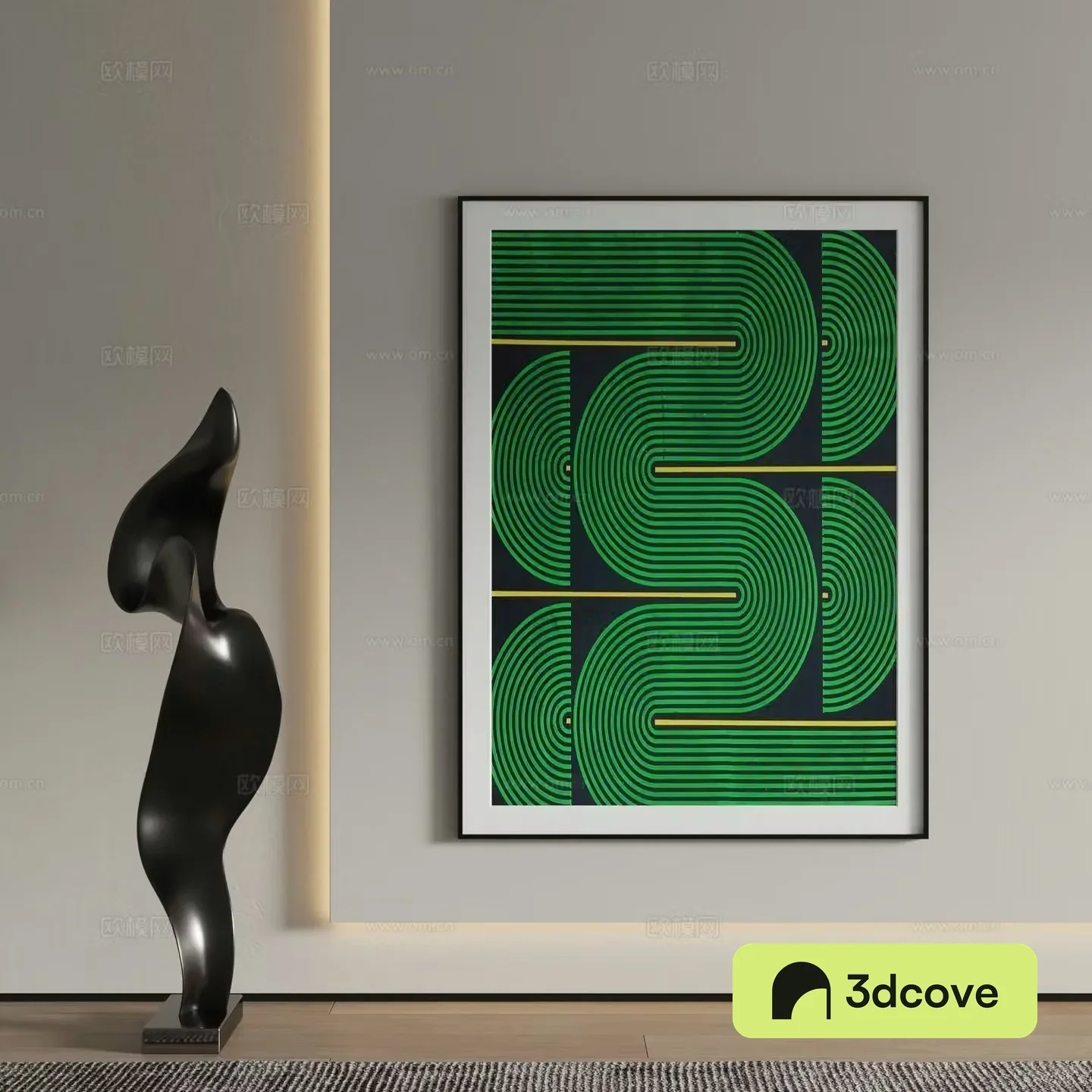 Modern decorative painting abstract painting hanging painting