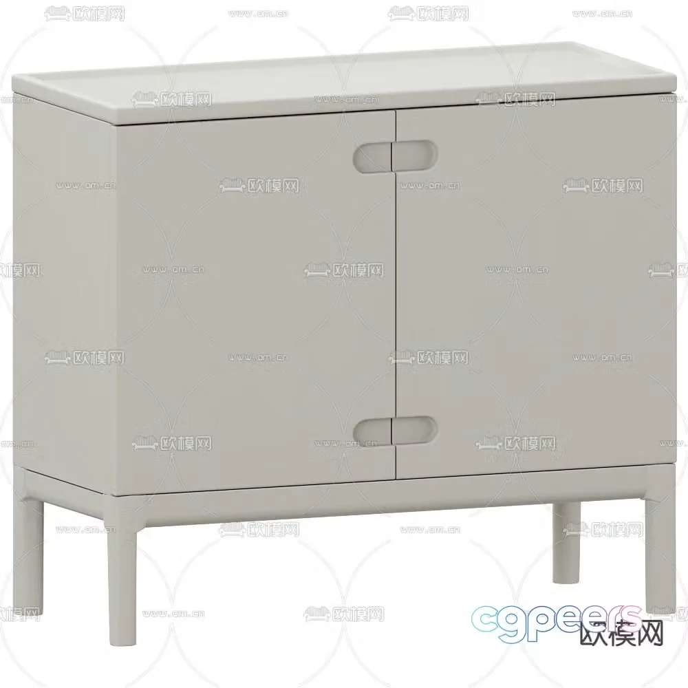 Stolab bedside table 3d model