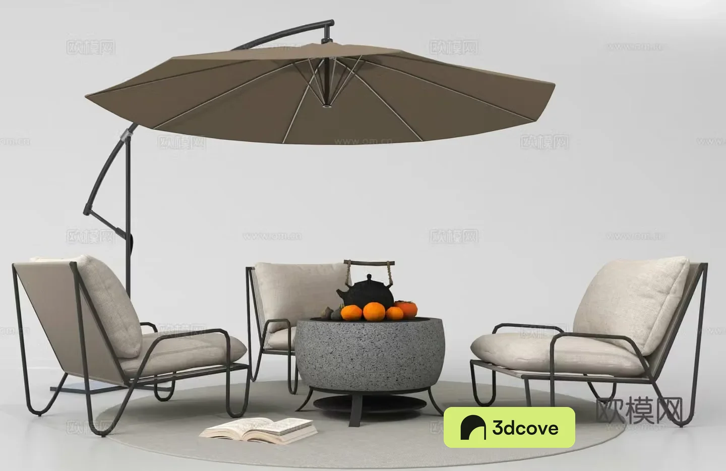 Outdoor tables and chairs leisure tables and chairs parasol