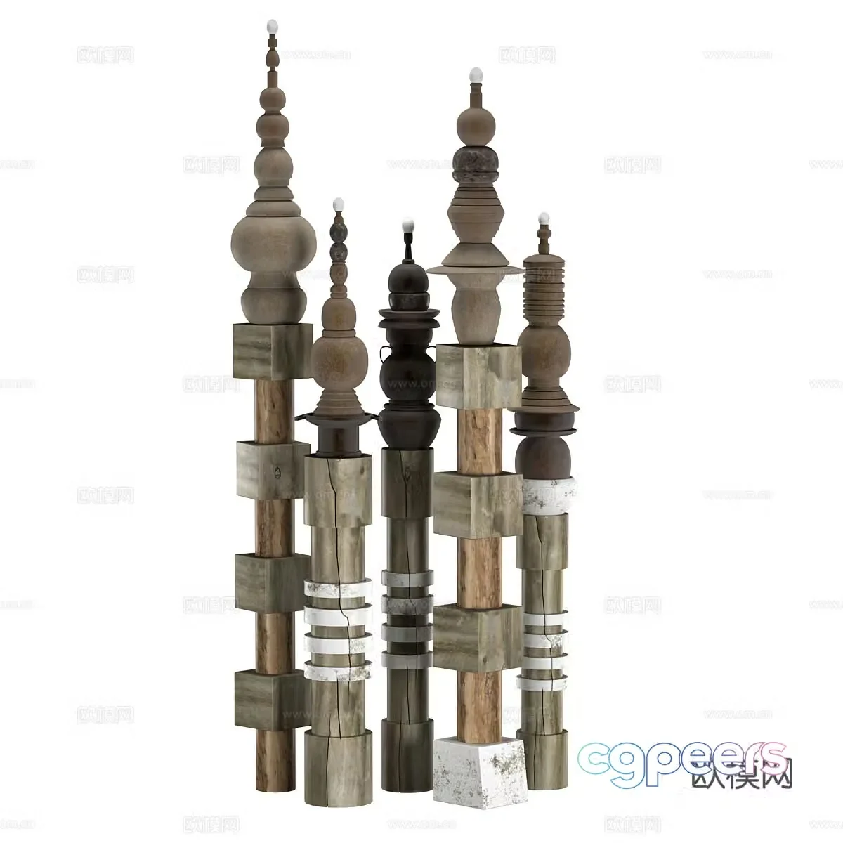 Sculpture engraving 3d model