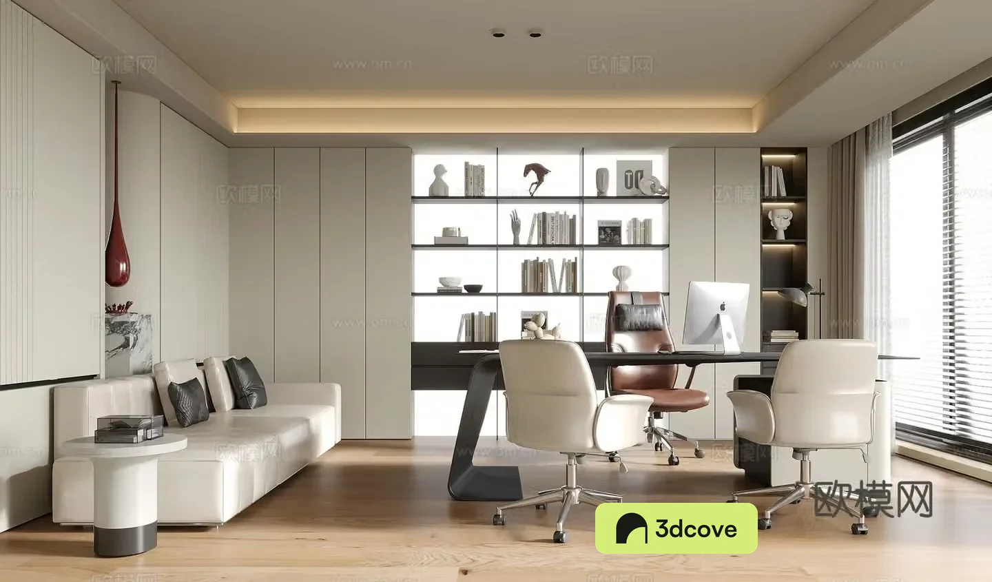 Modern general manager office