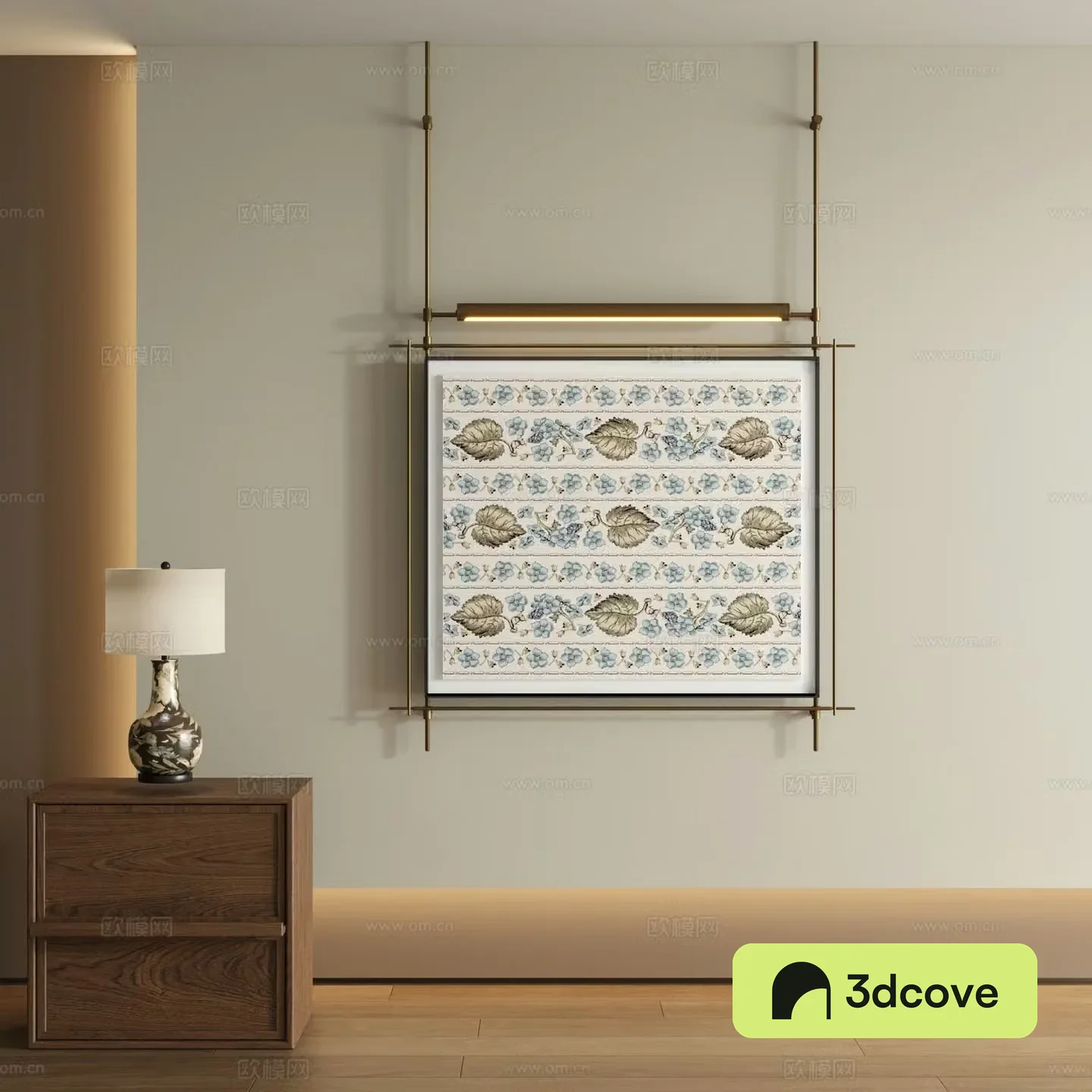 Modern boom decorative painting