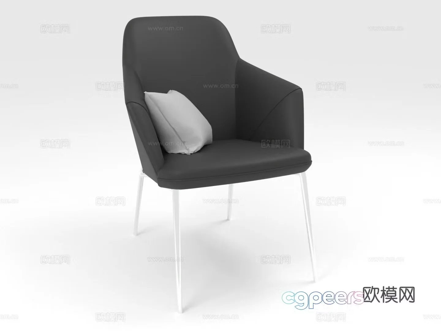 Armchair Leisure Chair Chair Seat 3d Model