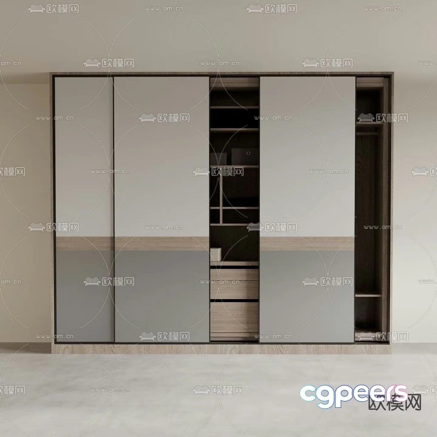 Wardrobe Wardrobe 3d model