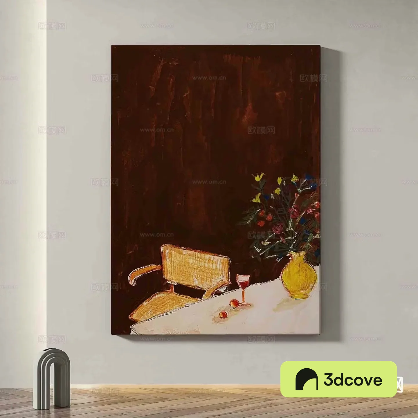 Modern art painting decorative painting