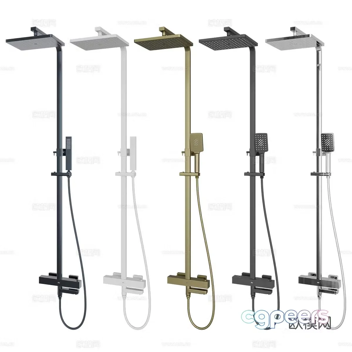 Shower shower 3d model