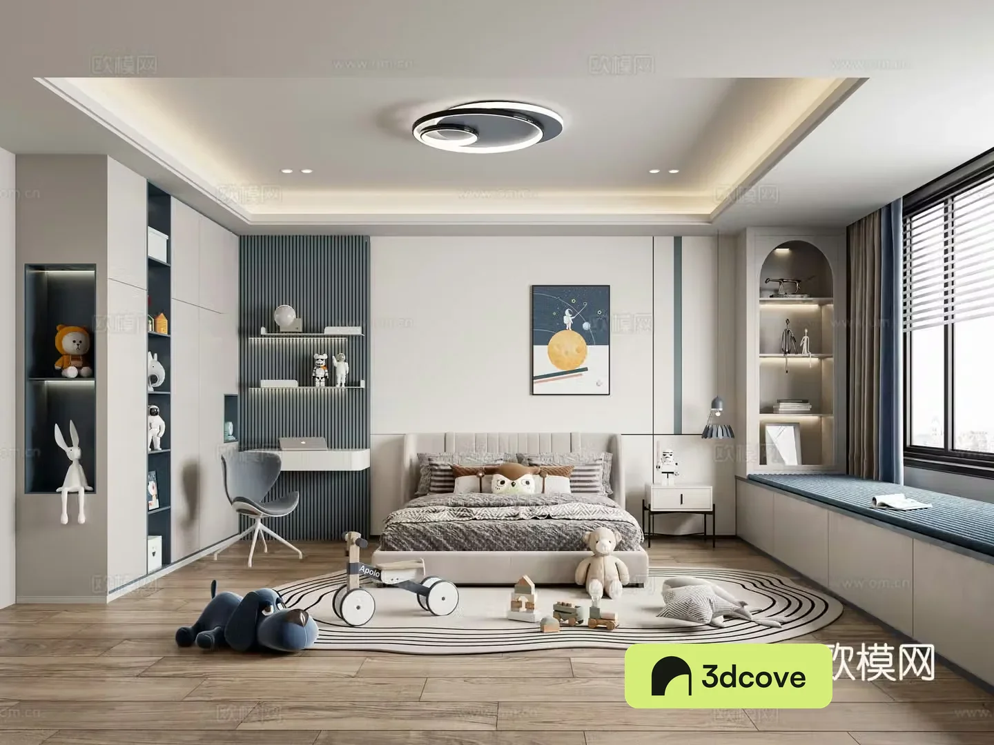 Modern minimalist boy room Minimalist children room