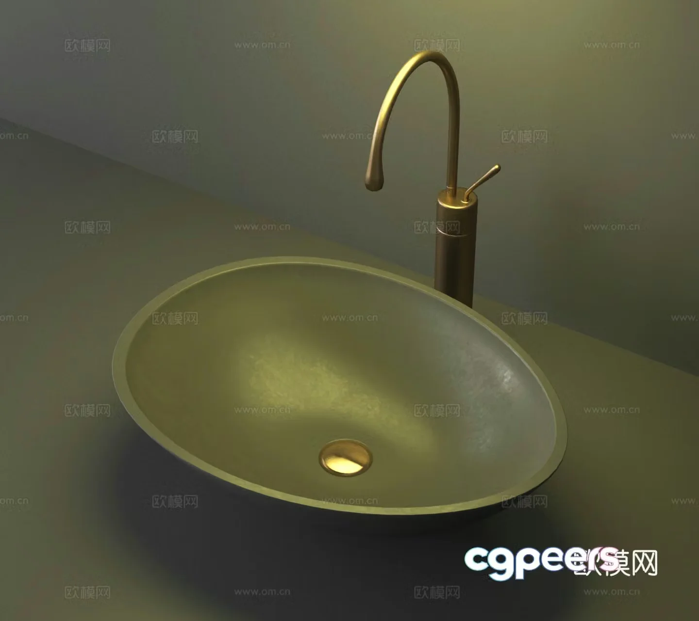 Washbasin wash basin 3d model