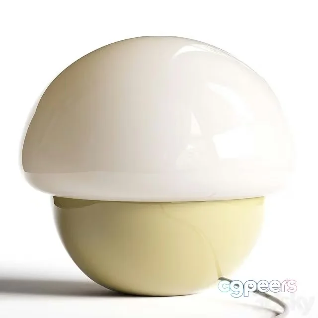 3ds Max Free – Zara Home Oval Table Lamp
