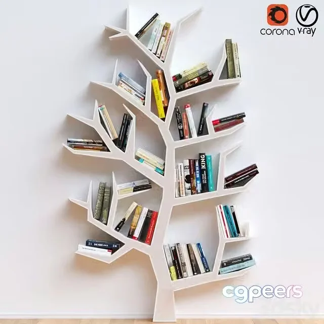 3ds Max Free – 20-Wood shelf