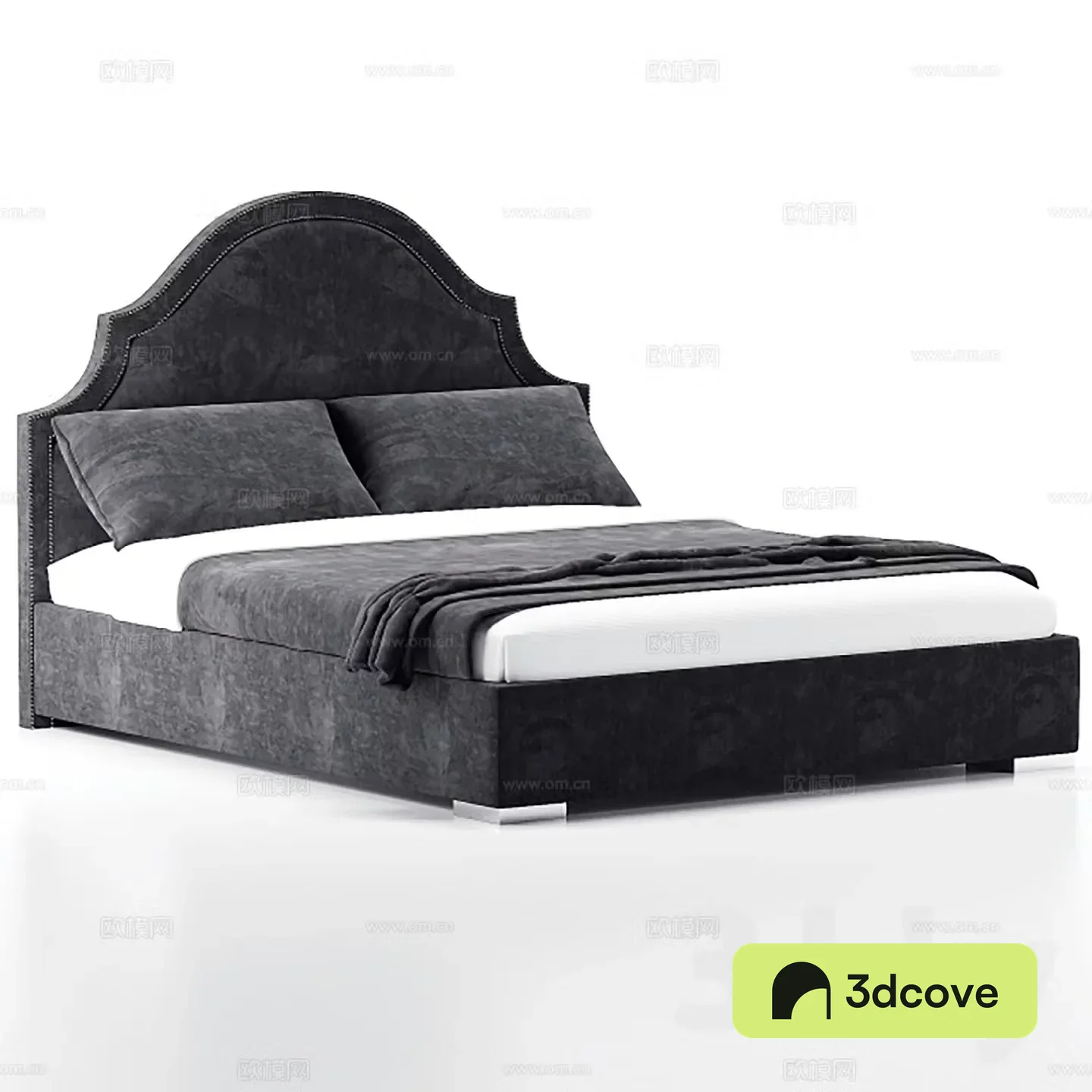Modern double bed