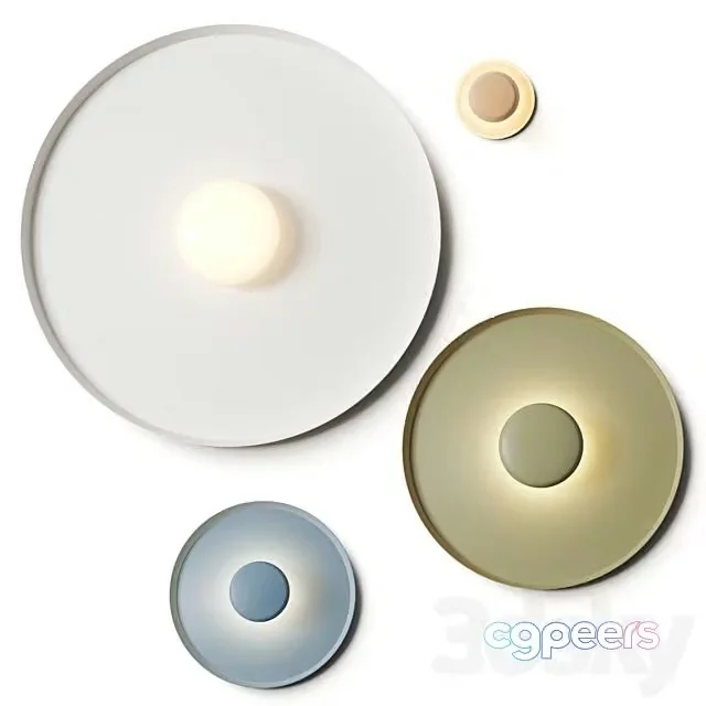3ds Max Free – Vibia Top Wall Lamps