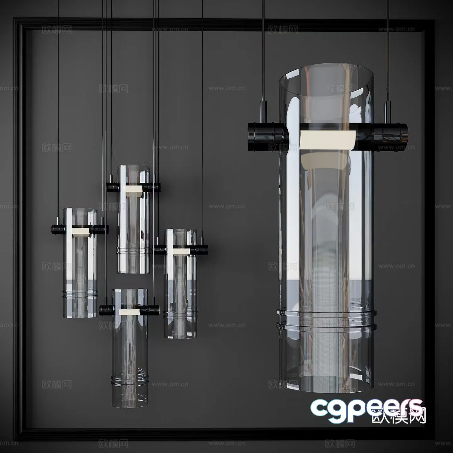 Chandelier Restaurant Chandelier Art Chandelier Modern Chandelier 3D Model
