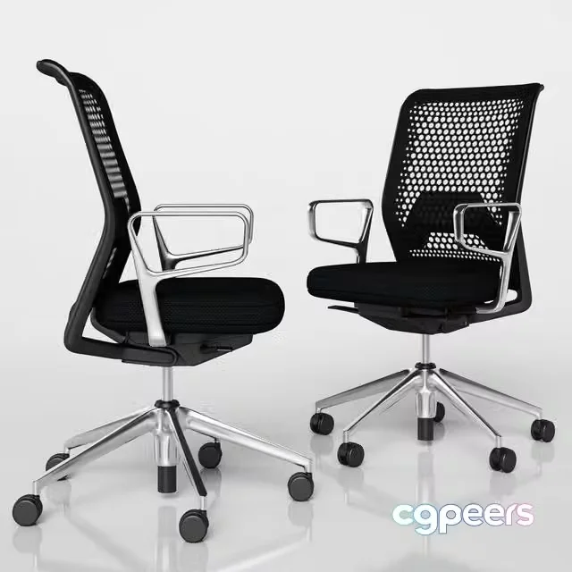 3ds Max Free – Vitra ID Mesh Swivel Chair by Antonio Citterio