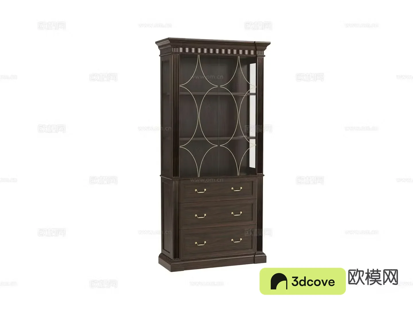 American wine cabinet