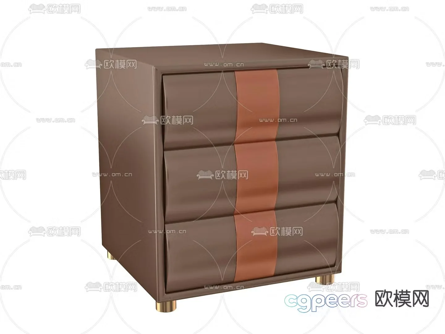 bedside table 3d model