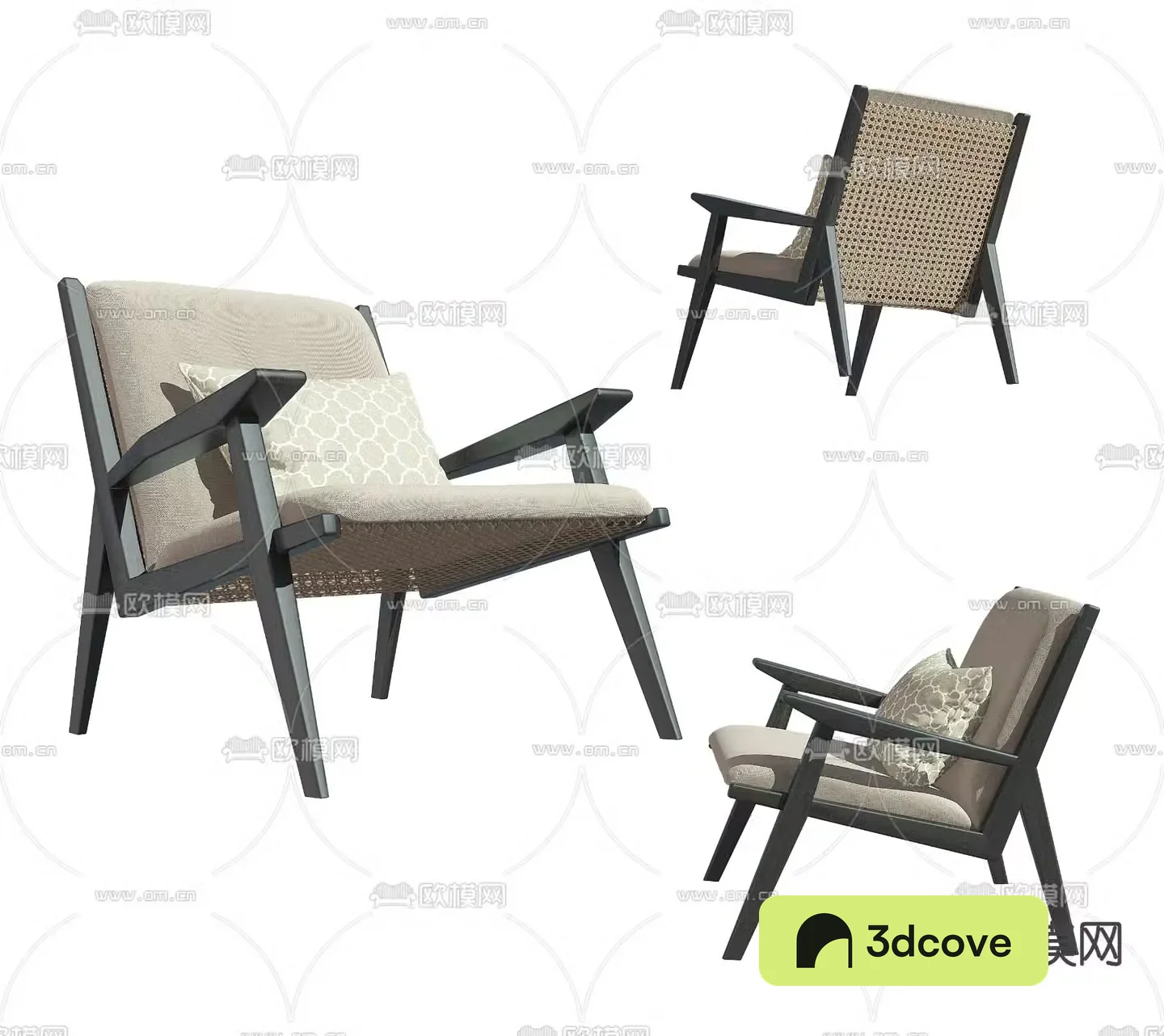 New Chinese style leisure chair