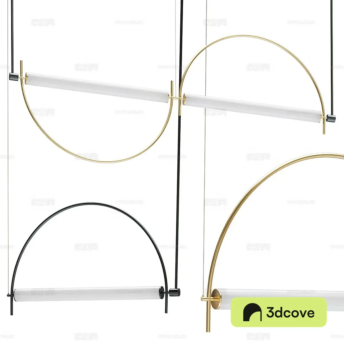 Modern minimalist decorative chandeliers
