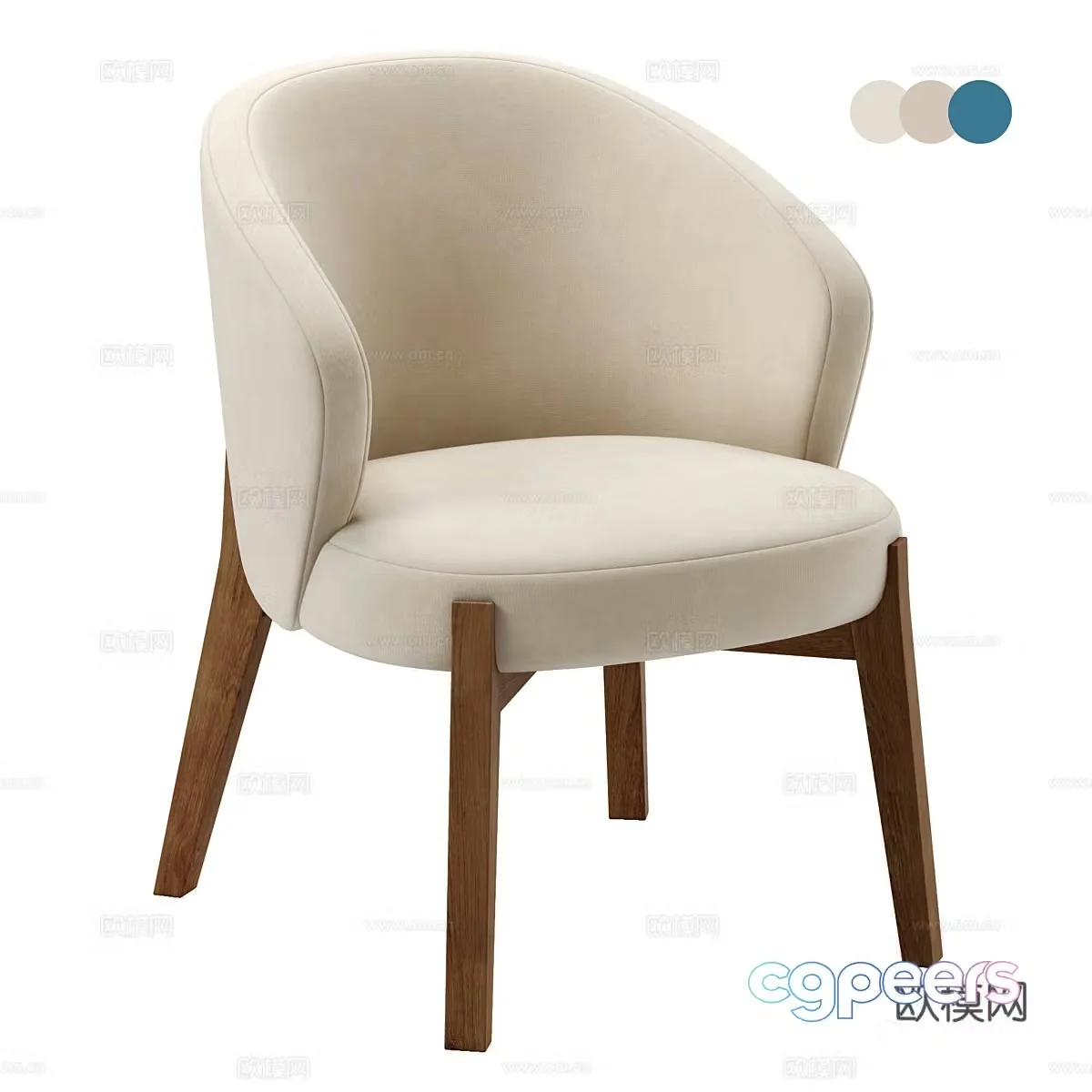 Leisure chair 3d model