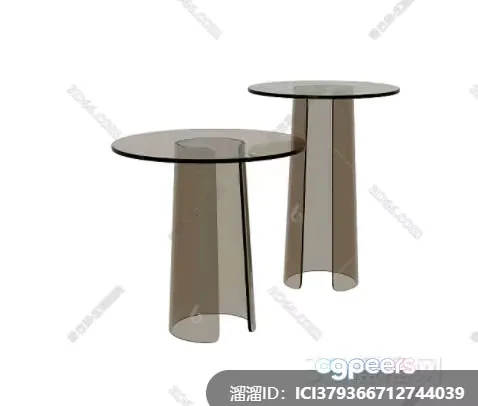 Modern Glass Table 3D Model – 15064 – VRAY Render