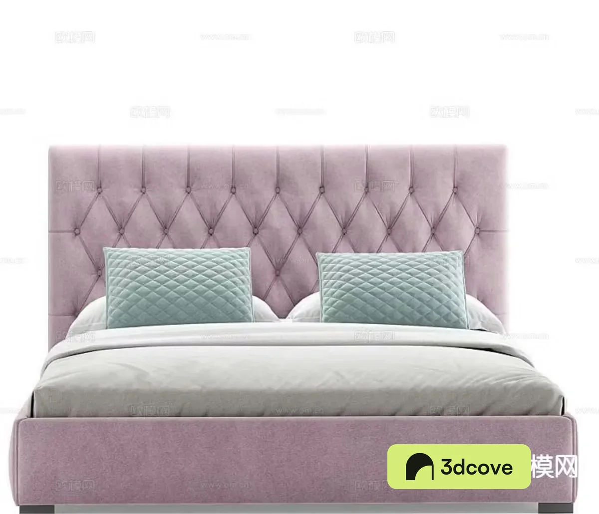 Modern double bed